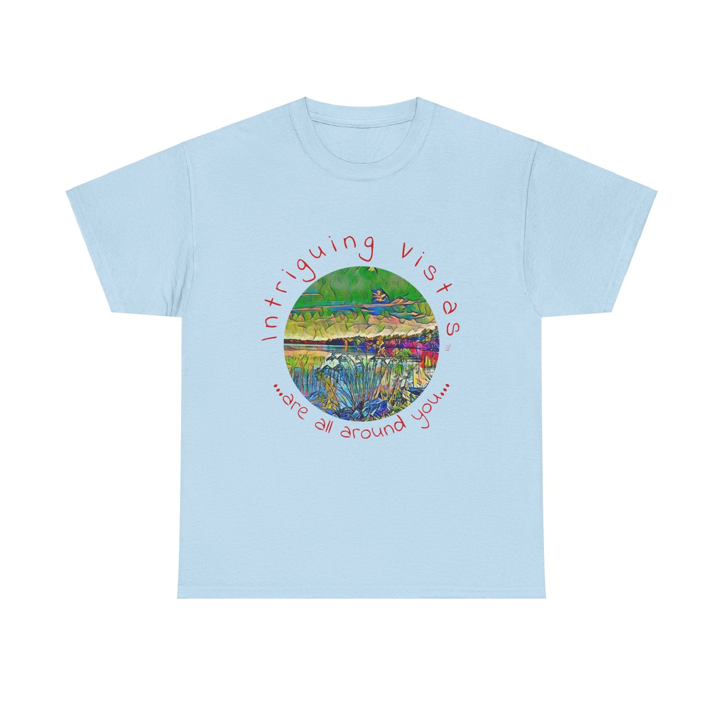 Gildan 5000 Unisex Adult Heavy Cotton Tee from the Scenery Series at Intriguing Vistas