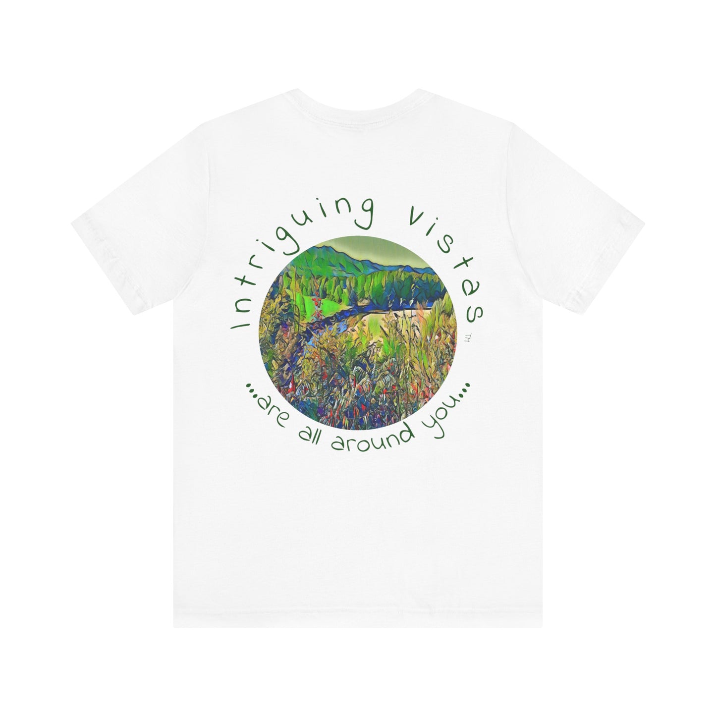 Intriguing Vistas™ Scenery Series Unisex Jersey Short Sleeve Tee