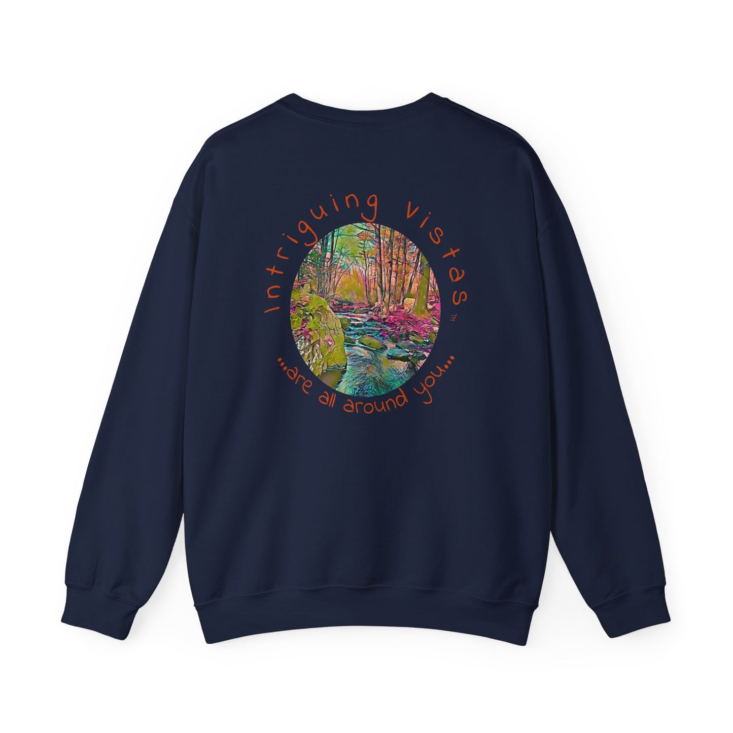 Intriguing Vistas™ Scenery Series Unisex Heavy Blend™ Crewneck Sweatshirt in 7 colors!!