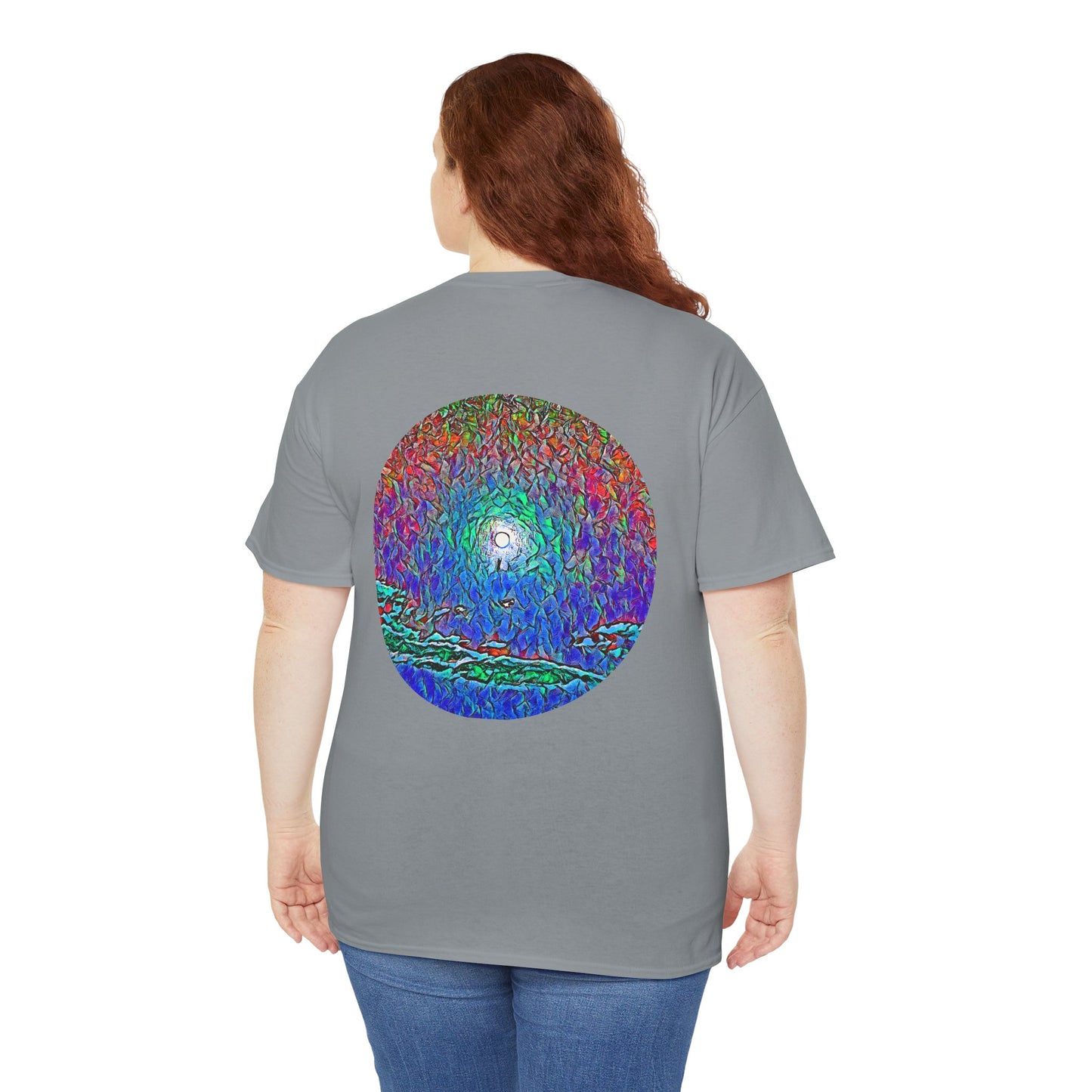 Gildan 5000 Unisex Adult Heavy Cotton Tee Available In Multiple Colors from the Night Sky Series at Intriguing Vistas