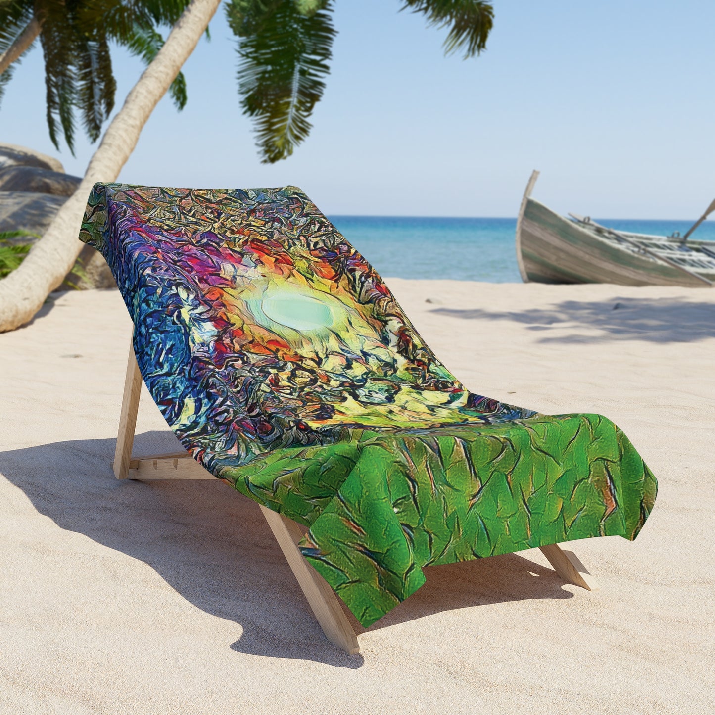 Custom Beach Towel available in two sizes from the Night Sky Series at Intriguing Vistas