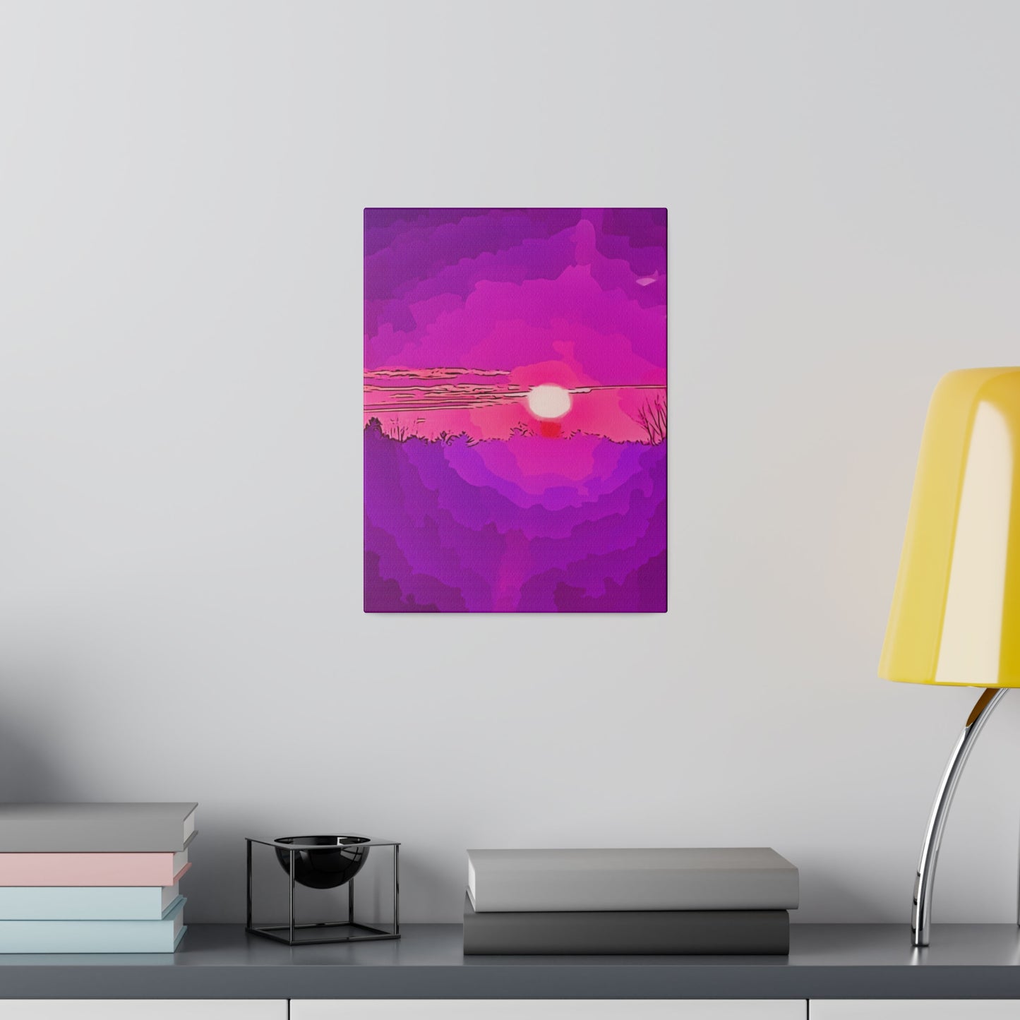 Canvas Print in Multiple Portrait Sizes from the Sunset Series at Intriguing Vistas