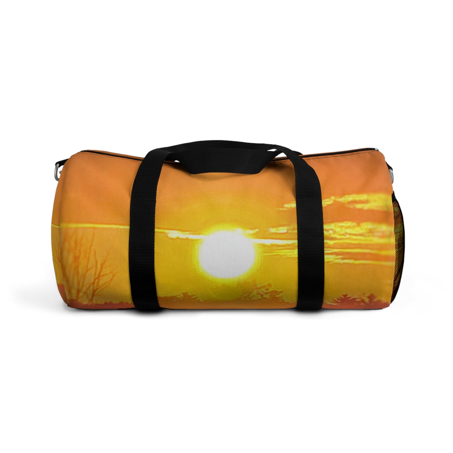 Custom Duffel Bag available in two sizes from the Sunset Series at Intriguing Vistas