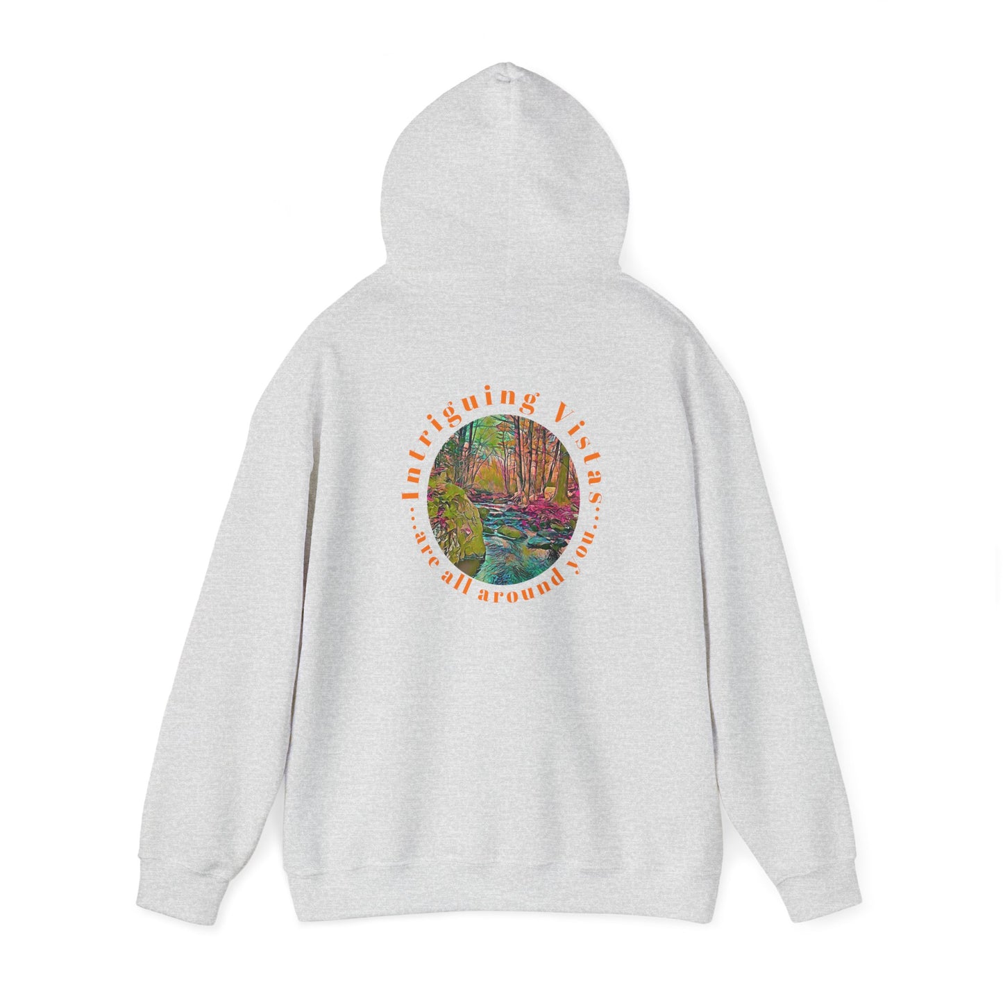 Gildan 18500 Unisex Adult Heavy Blend Crewneck Hooded Sweatshirt from the Sunset Series at Intriguing Vistas