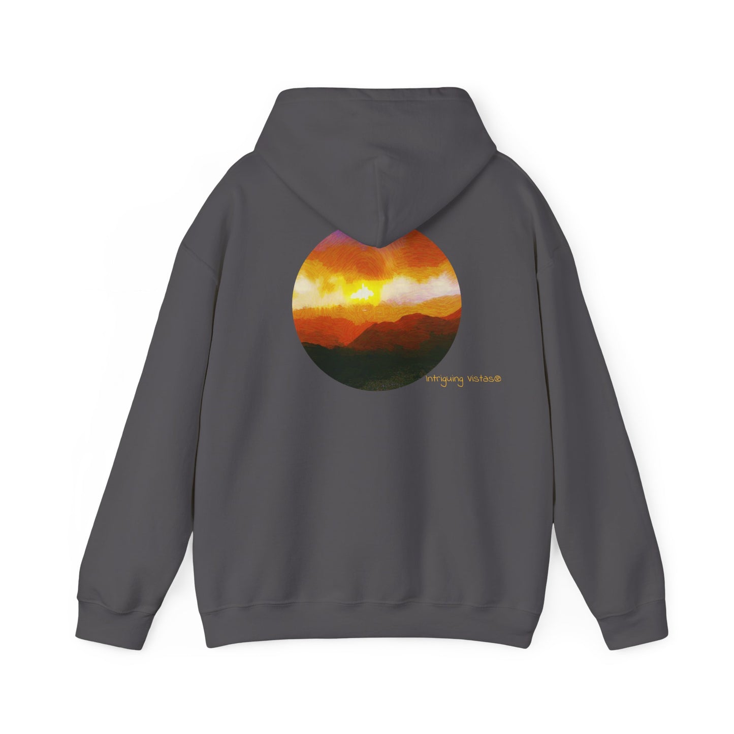 Intriguing Vistas™ Sunset Series Unisex Heavy Blend™ Hooded Sweatshirt