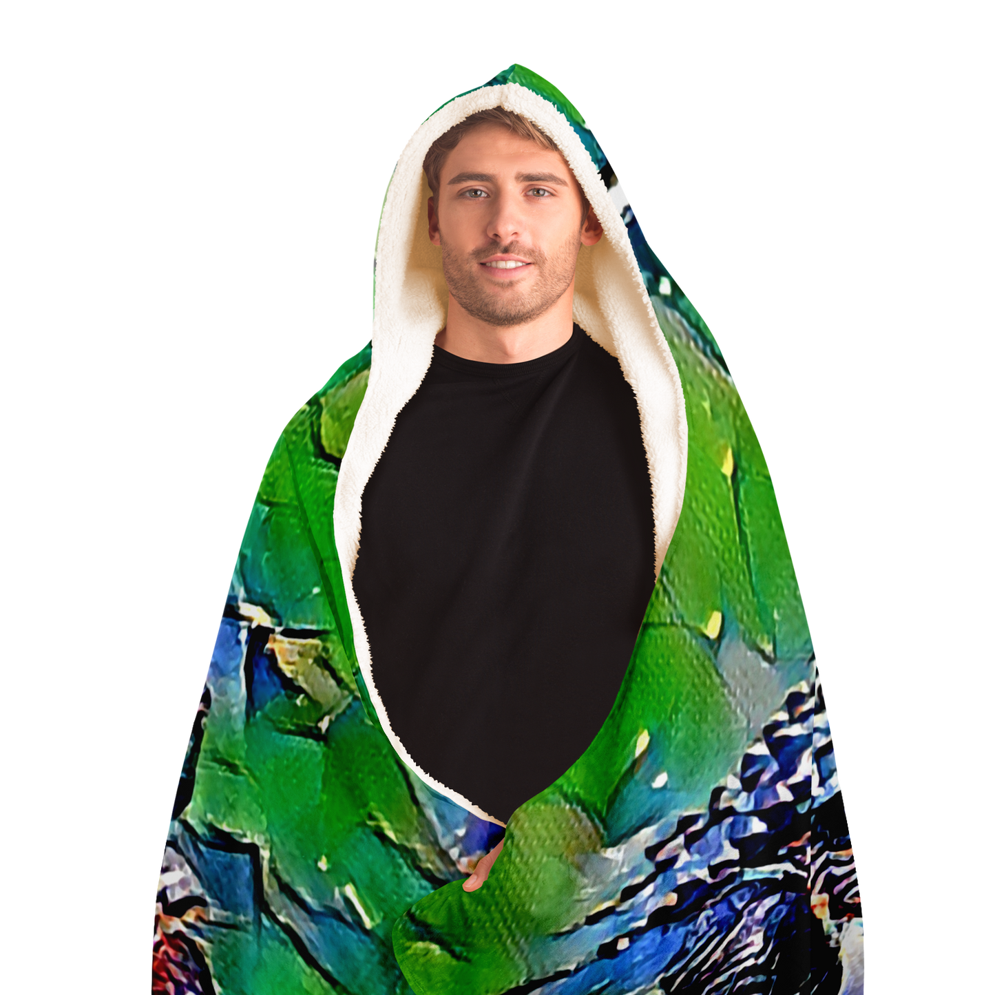 Intriguing Vistas™ Wildlife Series Hooded Blanket